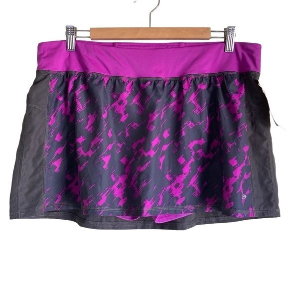 NWT Champion C9 Power Core Compression Skort Purple Grey Tennis Activewear XL - Picture 1 of 15